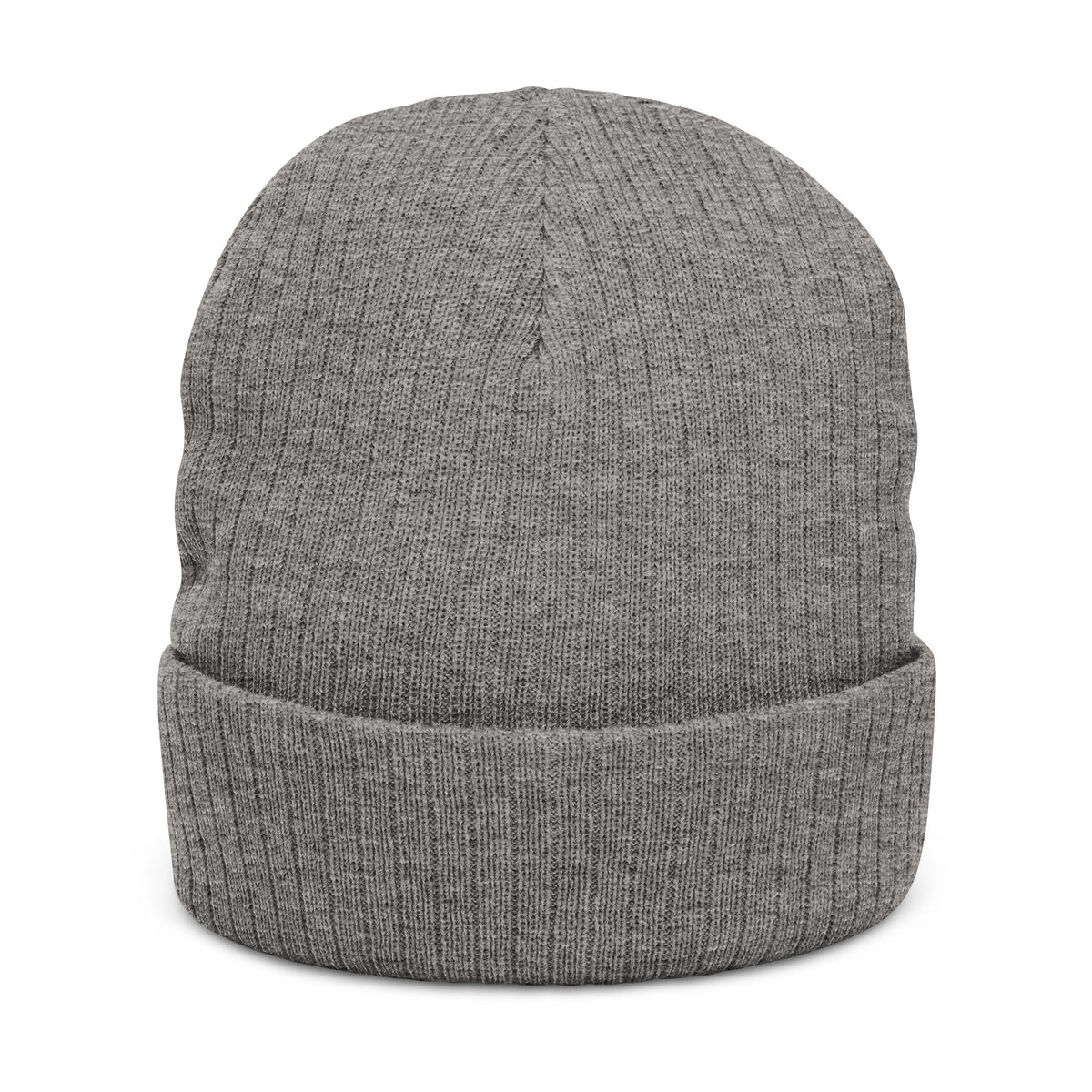 Embroidered 'The Asylum' Ribbed Knit Beanie - Gothic Winter Hat